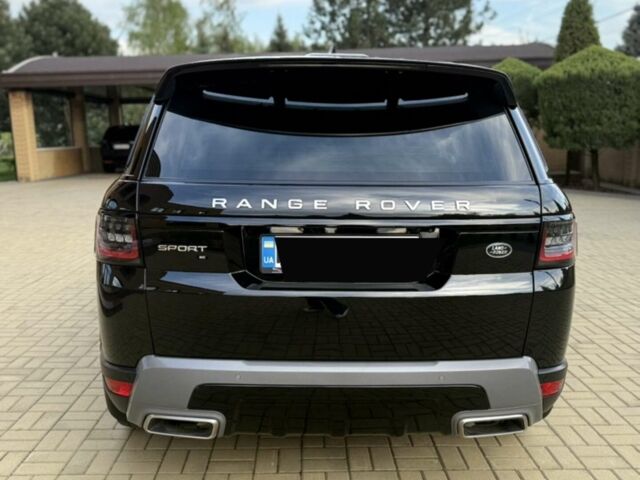 Чорний Ленд Ровер Range Rover Sport, об'ємом двигуна 2.99 л та пробігом 103 тис. км за 58500 $, фото 4 на Automoto.ua
