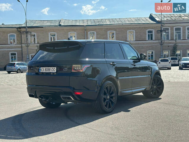 Чорний Ленд Ровер Range Rover Sport, об'ємом двигуна 3 л та пробігом 50 тис. км за 68999 $, фото 9 на Automoto.ua