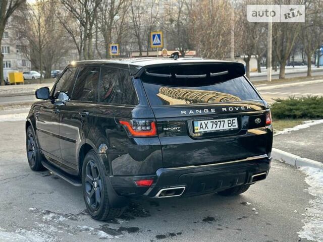 Чорний Ленд Ровер Range Rover Sport, об'ємом двигуна 3 л та пробігом 49 тис. км за 74700 $, фото 9 на Automoto.ua