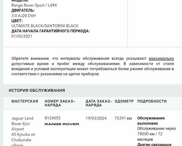 Чорний Ленд Ровер Range Rover Sport, об'ємом двигуна 2.99 л та пробігом 102 тис. км за 60900 $, фото 24 на Automoto.ua