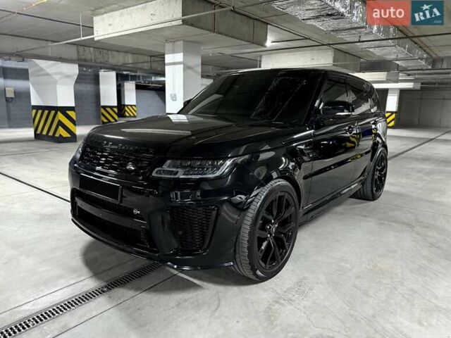 Черный Ленд Ровер Рендж Ровер Спорт, объемом двигателя 5 л и пробегом 82 тыс. км за 69800 $, фото 1 на Automoto.ua