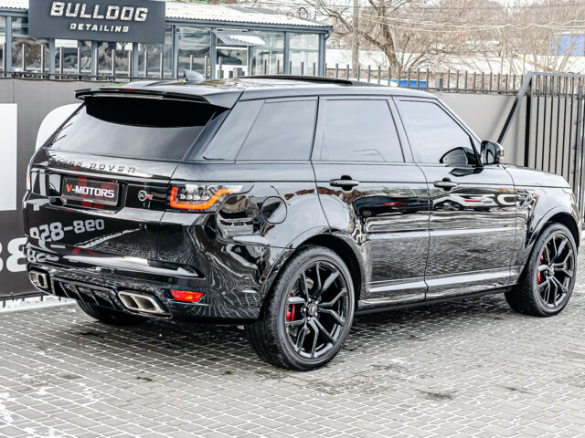 Чорний Ленд Ровер Range Rover Sport, об'ємом двигуна 5 л та пробігом 19 тис. км за 145500 $, фото 7 на Automoto.ua