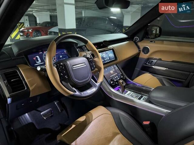 Чорний Ленд Ровер Range Rover Sport, об'ємом двигуна 5 л та пробігом 82 тис. км за 76000 $, фото 24 на Automoto.ua