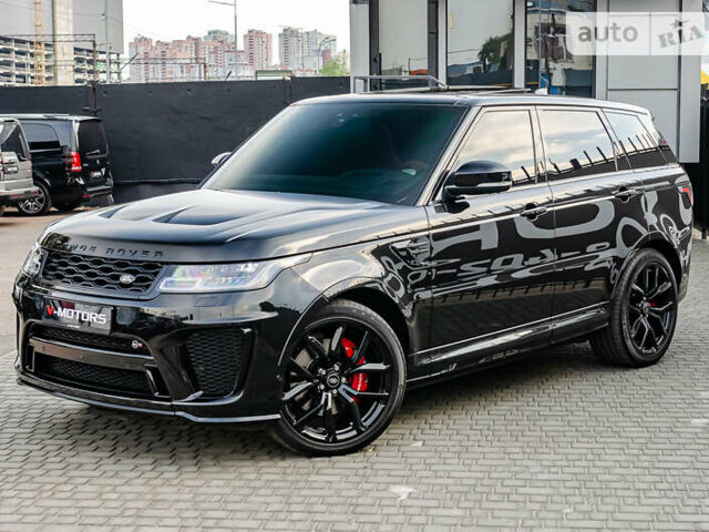 Чорний Ленд Ровер Range Rover Sport, об'ємом двигуна 5 л та пробігом 34 тис. км за 109000 $, фото 1 на Automoto.ua