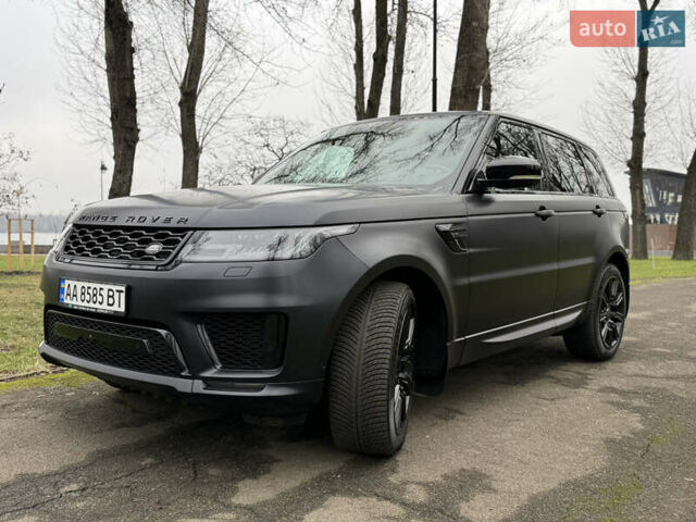Чорний Ленд Ровер Range Rover Sport, об'ємом двигуна 3 л та пробігом 78 тис. км за 75000 $, фото 1 на Automoto.ua