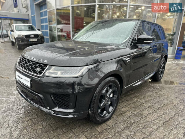 Черный Ленд Ровер Рендж Ровер Спорт, объемом двигателя 3 л и пробегом 90 тыс. км за 56500 $, фото 9 на Automoto.ua