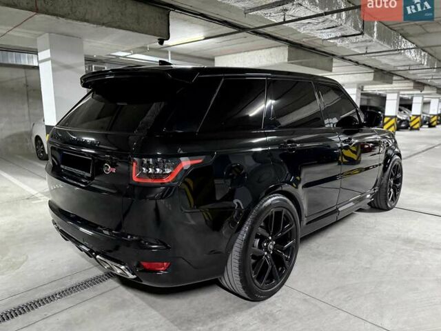 Черный Ленд Ровер Рендж Ровер Спорт, объемом двигателя 5 л и пробегом 82 тыс. км за 71000 $, фото 13 на Automoto.ua