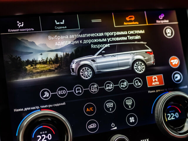 Чорний Ленд Ровер Range Rover Sport, об'ємом двигуна 5 л та пробігом 19 тис. км за 145500 $, фото 24 на Automoto.ua