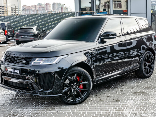 Чорний Ленд Ровер Range Rover Sport, об'ємом двигуна 5 л та пробігом 12 тис. км за 188888 $, фото 1 на Automoto.ua