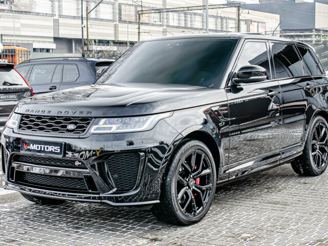 Чорний Ленд Ровер Range Rover Sport, об'ємом двигуна 5 л та пробігом 19 тис. км за 145500 $, фото 3 на Automoto.ua