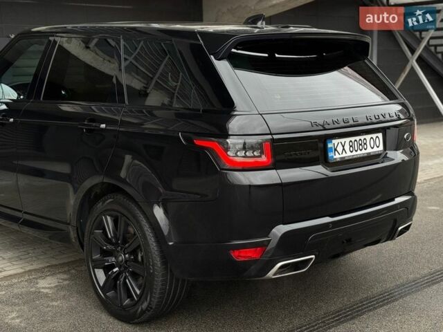 Черный Ленд Ровер Рендж Ровер Спорт, объемом двигателя 3 л и пробегом 149 тыс. км за 52500 $, фото 5 на Automoto.ua