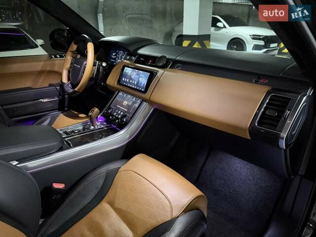 Чорний Ленд Ровер Range Rover Sport, об'ємом двигуна 5 л та пробігом 82 тис. км за 76000 $, фото 35 на Automoto.ua