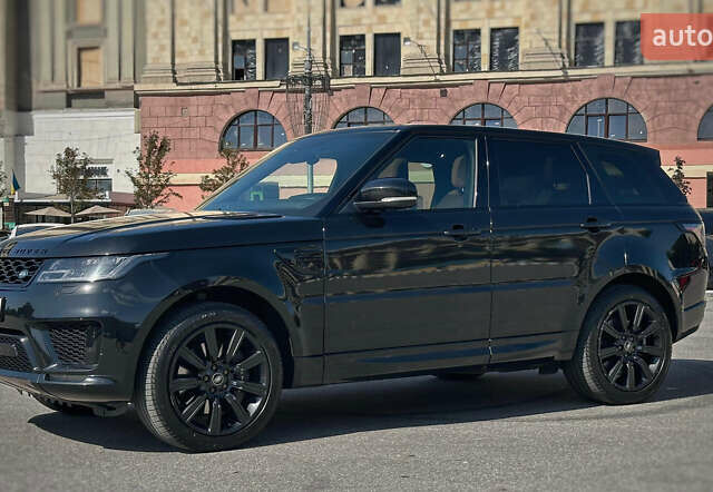 Чорний Ленд Ровер Range Rover Sport, об'ємом двигуна 3 л та пробігом 50 тис. км за 68999 $, фото 1 на Automoto.ua