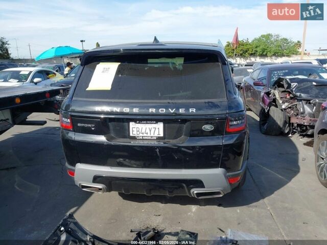 Чорний Ленд Ровер Range Rover Sport, об'ємом двигуна 3 л та пробігом 30 тис. км за 36000 $, фото 2 на Automoto.ua