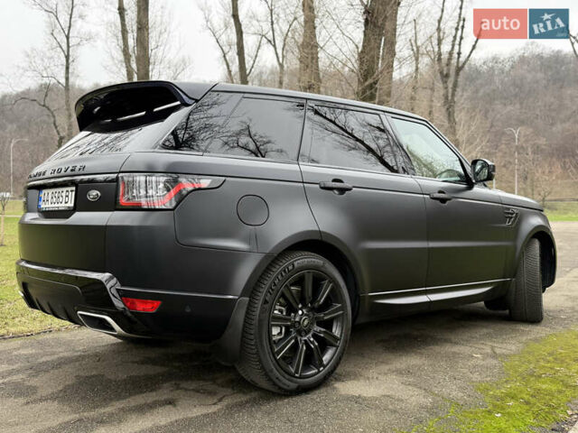 Чорний Ленд Ровер Range Rover Sport, об'ємом двигуна 3 л та пробігом 78 тис. км за 75000 $, фото 3 на Automoto.ua