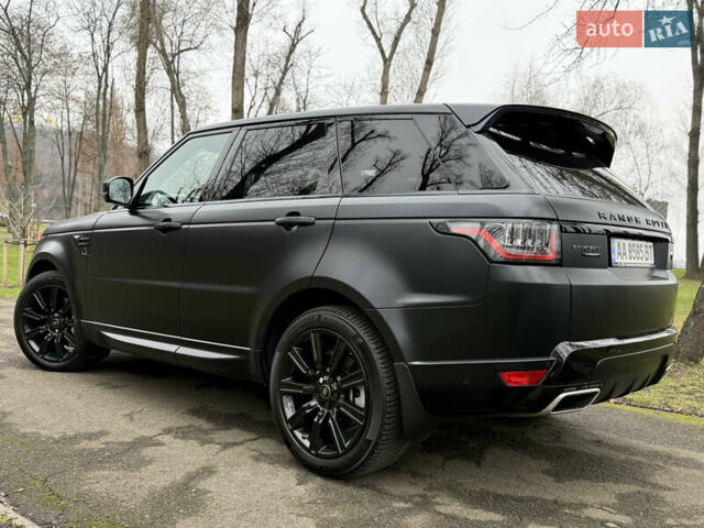 Чорний Ленд Ровер Range Rover Sport, об'ємом двигуна 3 л та пробігом 78 тис. км за 75000 $, фото 5 на Automoto.ua