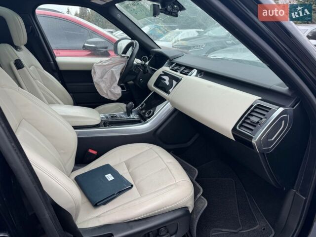 Чорний Ленд Ровер Range Rover Sport, об'ємом двигуна 3 л та пробігом 47 тис. км за 32900 $, фото 10 на Automoto.ua