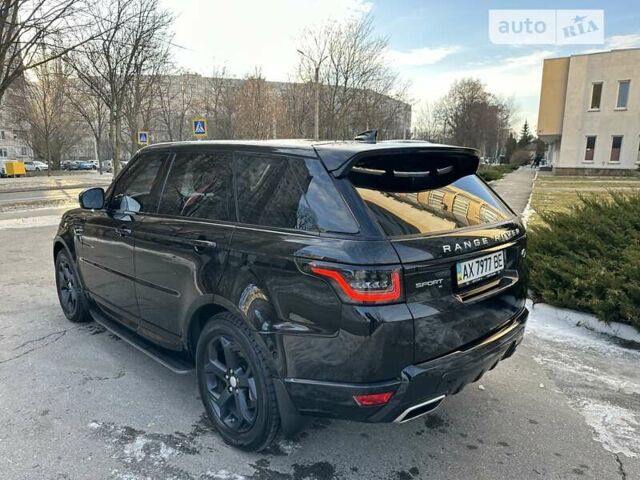 Чорний Ленд Ровер Range Rover Sport, об'ємом двигуна 3 л та пробігом 49 тис. км за 74700 $, фото 10 на Automoto.ua