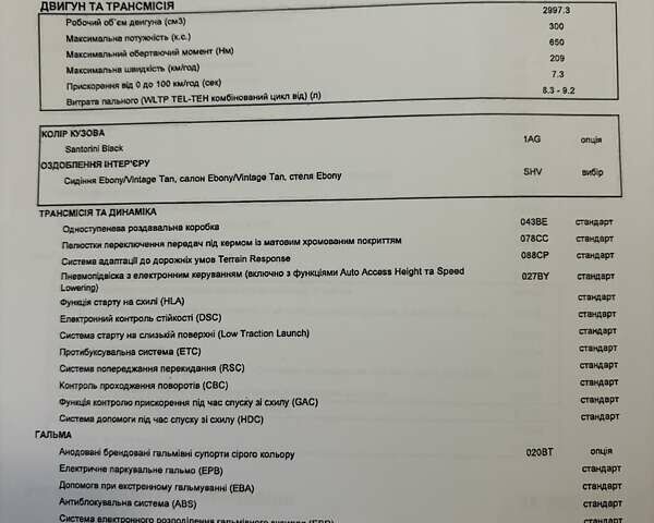 Чорний Ленд Ровер Range Rover Sport, об'ємом двигуна 3 л та пробігом 94 тис. км за 77900 $, фото 12 на Automoto.ua