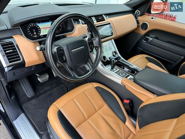 Чорний Ленд Ровер Range Rover Sport, об'ємом двигуна 3 л та пробігом 128 тис. км за 56500 $, фото 10 на Automoto.ua