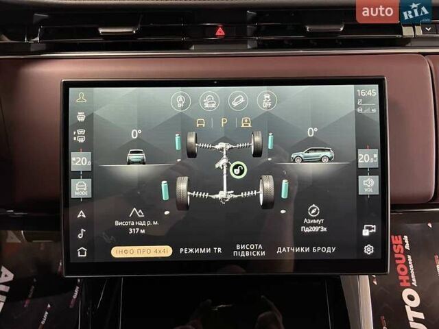 Чорний Ленд Ровер Range Rover Sport, об'ємом двигуна 3 л та пробігом 8 тис. км за 155700 $, фото 79 на Automoto.ua