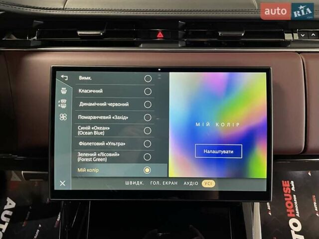 Чорний Ленд Ровер Range Rover Sport, об'ємом двигуна 3 л та пробігом 8 тис. км за 155700 $, фото 78 на Automoto.ua