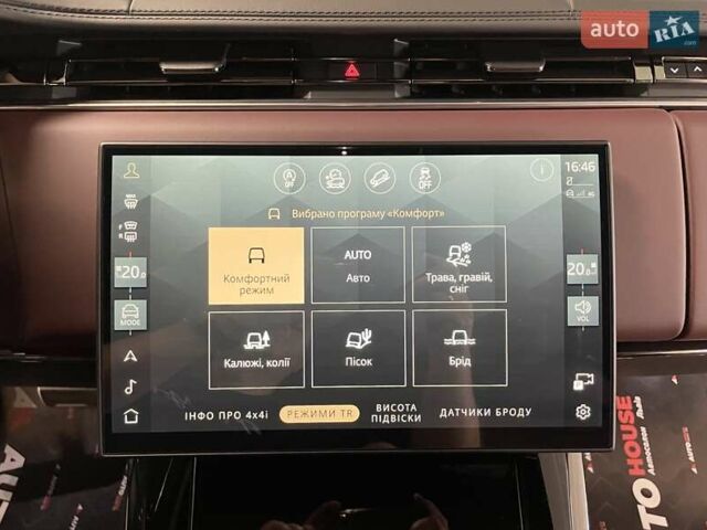 Чорний Ленд Ровер Range Rover Sport, об'ємом двигуна 3 л та пробігом 8 тис. км за 155700 $, фото 81 на Automoto.ua