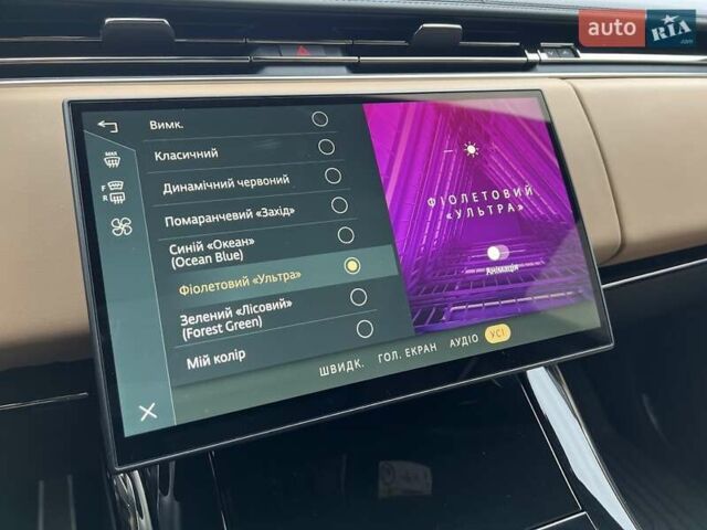 Чорний Ленд Ровер Range Rover Sport, об'ємом двигуна 3 л та пробігом 5 тис. км за 158533 $, фото 21 на Automoto.ua