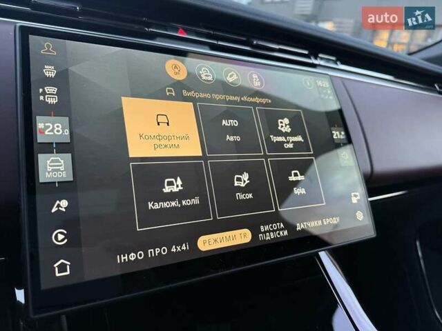 Черный Ленд Ровер Рендж Ровер Спорт, объемом двигателя 3 л и пробегом 27 тыс. км за 145555 $, фото 161 на Automoto.ua