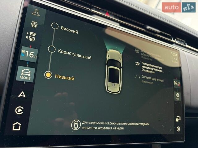 Черный Ленд Ровер Рендж Ровер Спорт, объемом двигателя 3 л и пробегом 3 тыс. км за 165555 $, фото 16 на Automoto.ua