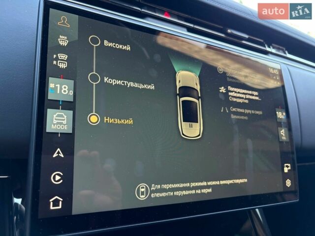 Черный Ленд Ровер Рендж Ровер Спорт, объемом двигателя 3 л и пробегом 3 тыс. км за 163200 $, фото 16 на Automoto.ua