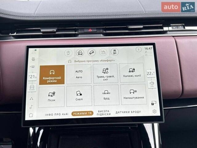 Чорний Ленд Ровер Range Rover Sport, об'ємом двигуна 3 л та пробігом 26 тис. км за 90000 $, фото 72 на Automoto.ua