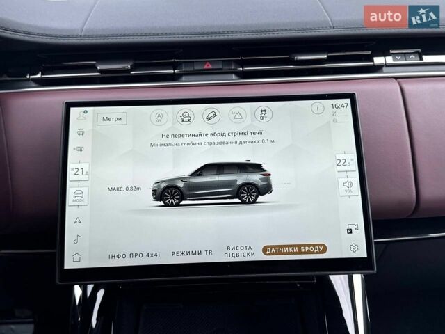 Чорний Ленд Ровер Range Rover Sport, об'ємом двигуна 3 л та пробігом 24 тис. км за 90000 $, фото 81 на Automoto.ua