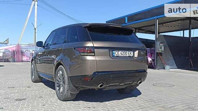 Коричневый Ленд Ровер Рендж Ровер Спорт, объемом двигателя 3 л и пробегом 196 тыс. км за 29300 $, фото 12 на Automoto.ua