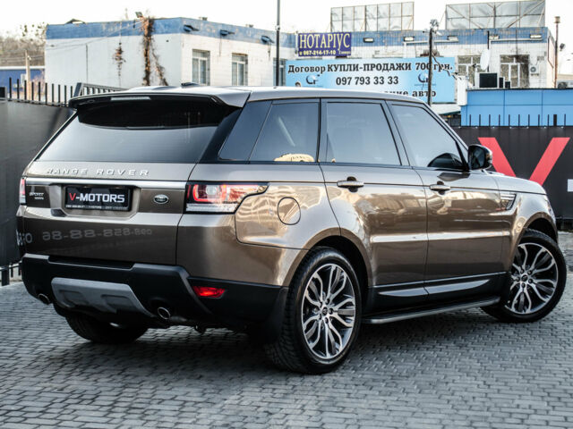 Коричневий Ленд Ровер Range Rover Sport, об'ємом двигуна 3 л та пробігом 80 тис. км за 52000 $, фото 11 на Automoto.ua