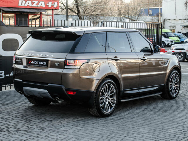 Коричневий Ленд Ровер Range Rover Sport, об'ємом двигуна 3 л та пробігом 80 тис. км за 52000 $, фото 13 на Automoto.ua