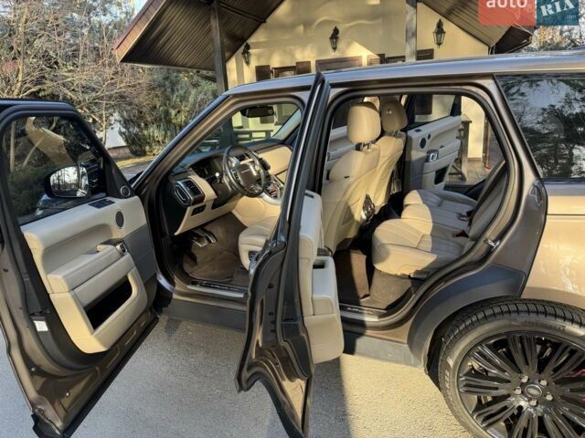 Коричневий Ленд Ровер Range Rover Sport, об'ємом двигуна 5 л та пробігом 154 тис. км за 29500 $, фото 60 на Automoto.ua