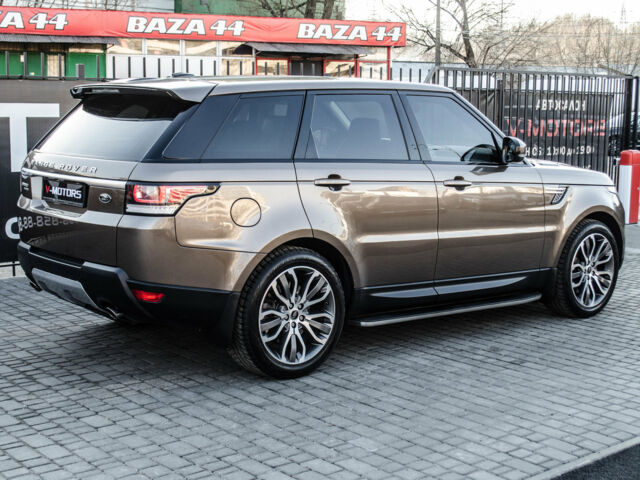 Коричневий Ленд Ровер Range Rover Sport, об'ємом двигуна 3 л та пробігом 80 тис. км за 52000 $, фото 12 на Automoto.ua