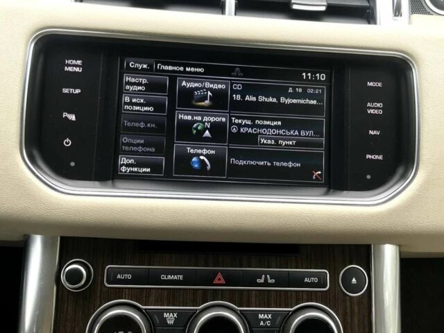 Коричневий Ленд Ровер Range Rover Sport, об'ємом двигуна 3 л та пробігом 86 тис. км за 36500 $, фото 16 на Automoto.ua