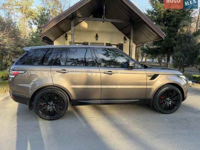 Коричневий Ленд Ровер Range Rover Sport, об'ємом двигуна 5 л та пробігом 154 тис. км за 29500 $, фото 16 на Automoto.ua