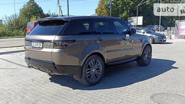 Коричневый Ленд Ровер Рендж Ровер Спорт, объемом двигателя 3 л и пробегом 196 тыс. км за 29300 $, фото 9 на Automoto.ua