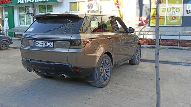 Коричневый Ленд Ровер Рендж Ровер Спорт, объемом двигателя 3 л и пробегом 196 тыс. км за 29300 $, фото 3 на Automoto.ua