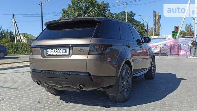 Коричневый Ленд Ровер Рендж Ровер Спорт, объемом двигателя 3 л и пробегом 196 тыс. км за 29300 $, фото 10 на Automoto.ua