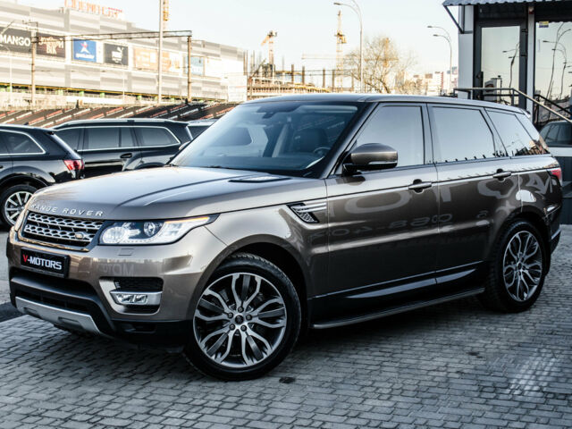 Коричневий Ленд Ровер Range Rover Sport, об'ємом двигуна 3 л та пробігом 80 тис. км за 52000 $, фото 8 на Automoto.ua