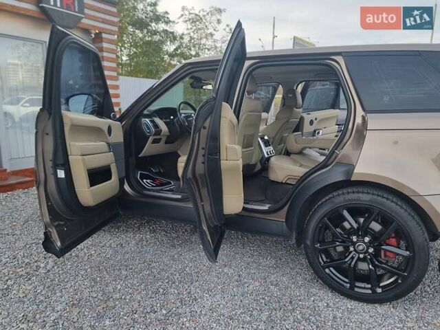 Коричневий Ленд Ровер Range Rover Sport, об'ємом двигуна 5 л та пробігом 154 тис. км за 29500 $, фото 42 на Automoto.ua