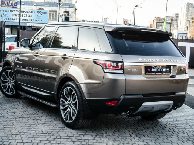 Коричневий Ленд Ровер Range Rover Sport, об'ємом двигуна 3 л та пробігом 80 тис. км за 52000 $, фото 14 на Automoto.ua