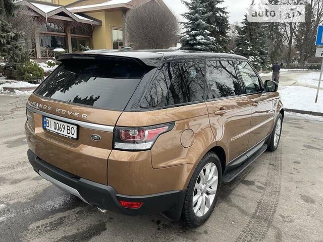 Коричневий Ленд Ровер Range Rover Sport, об'ємом двигуна 3 л та пробігом 86 тис. км за 42500 $, фото 4 на Automoto.ua