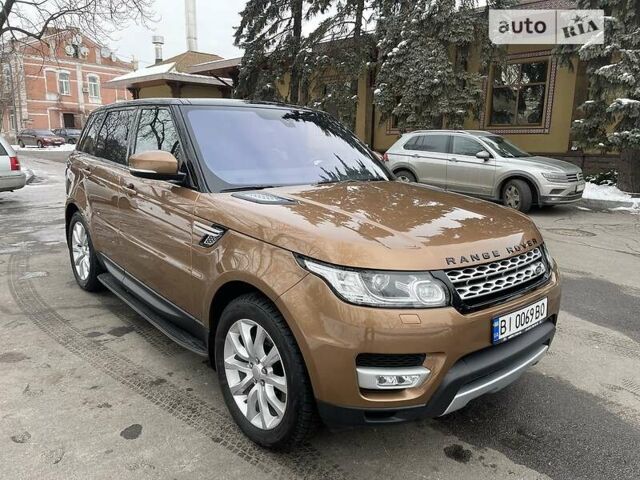 Коричневий Ленд Ровер Range Rover Sport, об'ємом двигуна 3 л та пробігом 86 тис. км за 42500 $, фото 2 на Automoto.ua