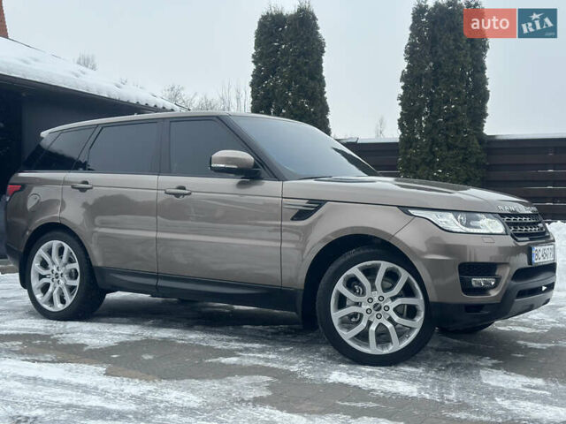 Коричневый Ленд Ровер Рендж Ровер Спорт, объемом двигателя 3 л и пробегом 162 тыс. км за 25900 $, фото 2 на Automoto.ua