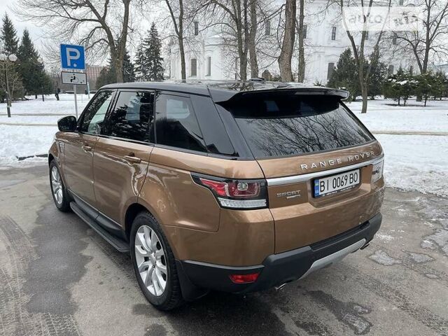 Коричневий Ленд Ровер Range Rover Sport, об'ємом двигуна 3 л та пробігом 86 тис. км за 42500 $, фото 5 на Automoto.ua